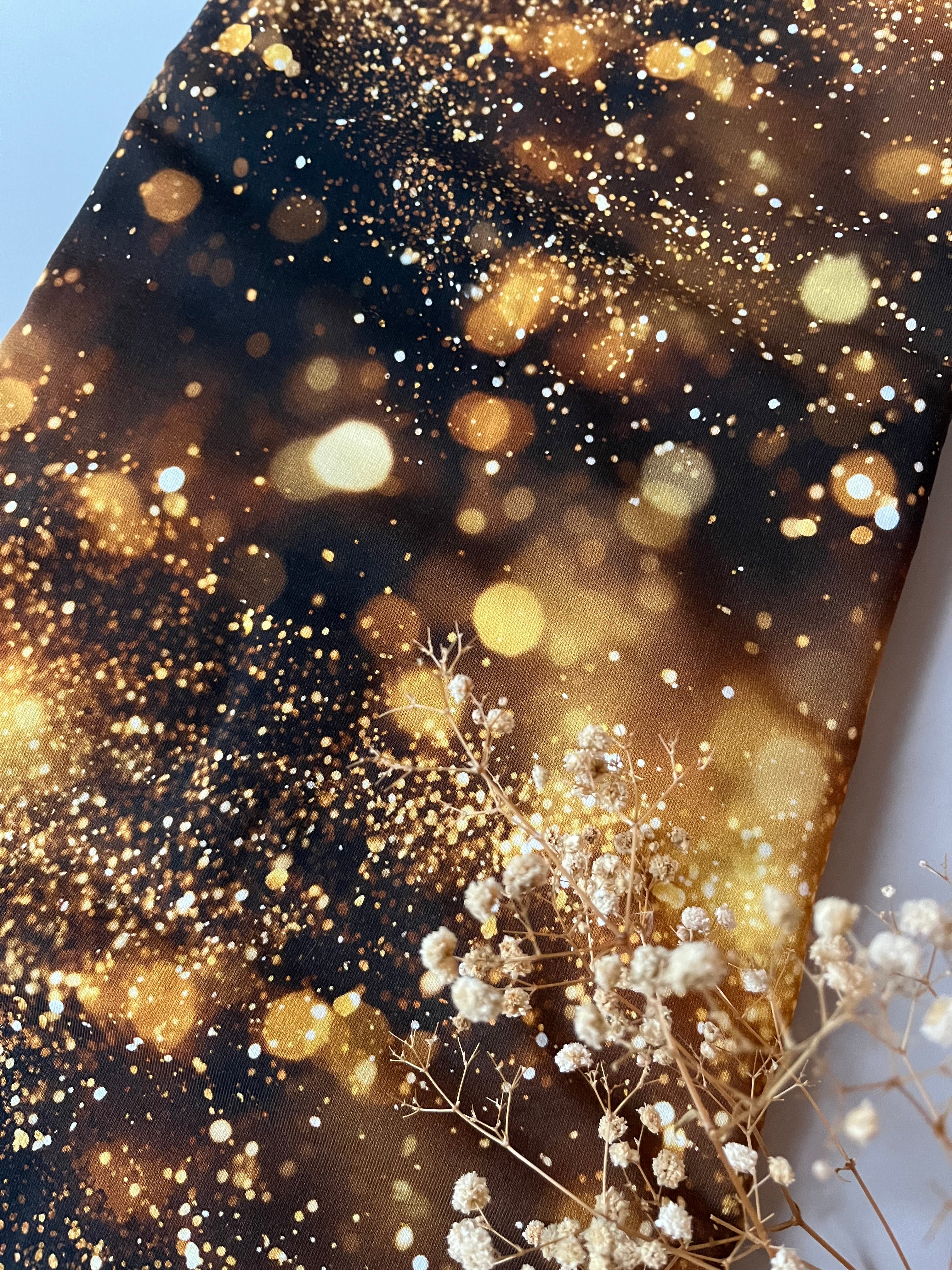 Goldglitzer Optik Silvester Dauervorbestellung